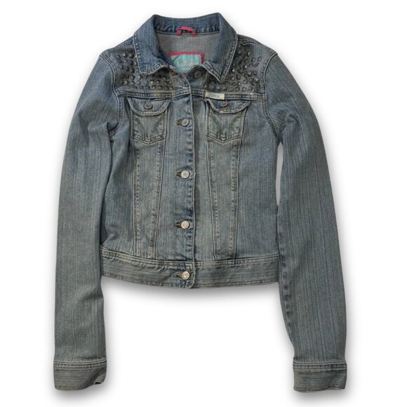 Hollister Jackets & Blazers - Hollister Vintage Stretch Denim Jacket | Women's Small